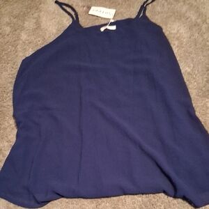 Navy Blue Women's Top